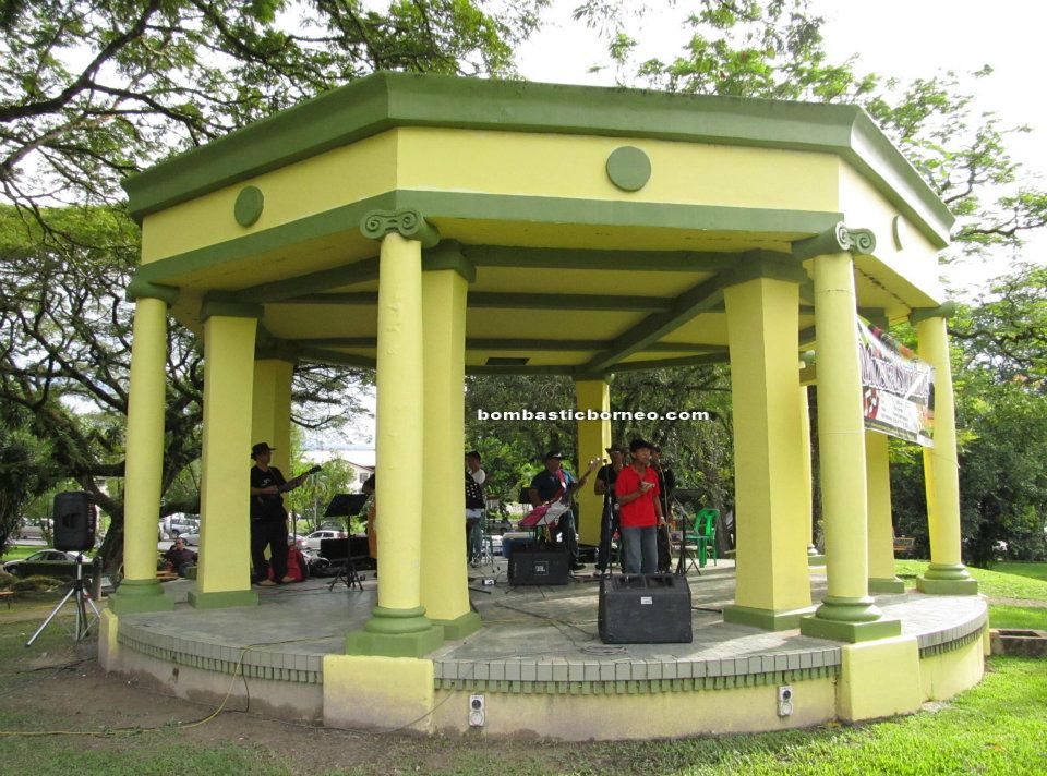 borneo, kuching north city hall, event, kuching utara, sarawak, musical sunday, museum garden bandstand, local band