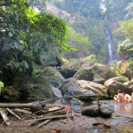 adventure, nature, outdoor, hiking, Jungle Survival, air terjun, Mureh waterfall, backpackers, native, tribe, Dusun Gun Tembawang, Kalimantan Barat, crossborder, tourism, authentic, transborder,
