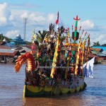 River Parade, Isen Mulang, Indigenous, backpackers, Borneo, Central Kalimantan, 中加里曼丹, carnival, culture, event, Sungai Kahayan, Obyek wisata, Tourism, traditional, travel guide, tribal,