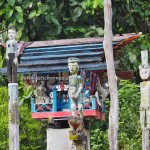 sculptures, sandung, Hindu Kaharingan, religion, authentic, Borneo, Central Kalimantan, Desa Tumbang Malahoi, Gunung Mas, culture, budaya, native, Tourism, tourist attraction, travel guide, tribe,