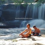 air terjun, adventure, nature, outdoor, backpackers, exploration, family vacation, picnic, Borneo, Obyek wisata, Tourism, travel guide, Trans Border, 上侯婆罗洲瀑布, 印尼西加里曼丹,