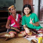 Dayak Bidayuh, paddy harvest festival, authentic, indigenous, budaya, culture, copper ring lady, Ethnic, native, tribal, travel guide, trans borneo, 婆罗洲游踪, 传统原住民铜环女, Sungkung Anep