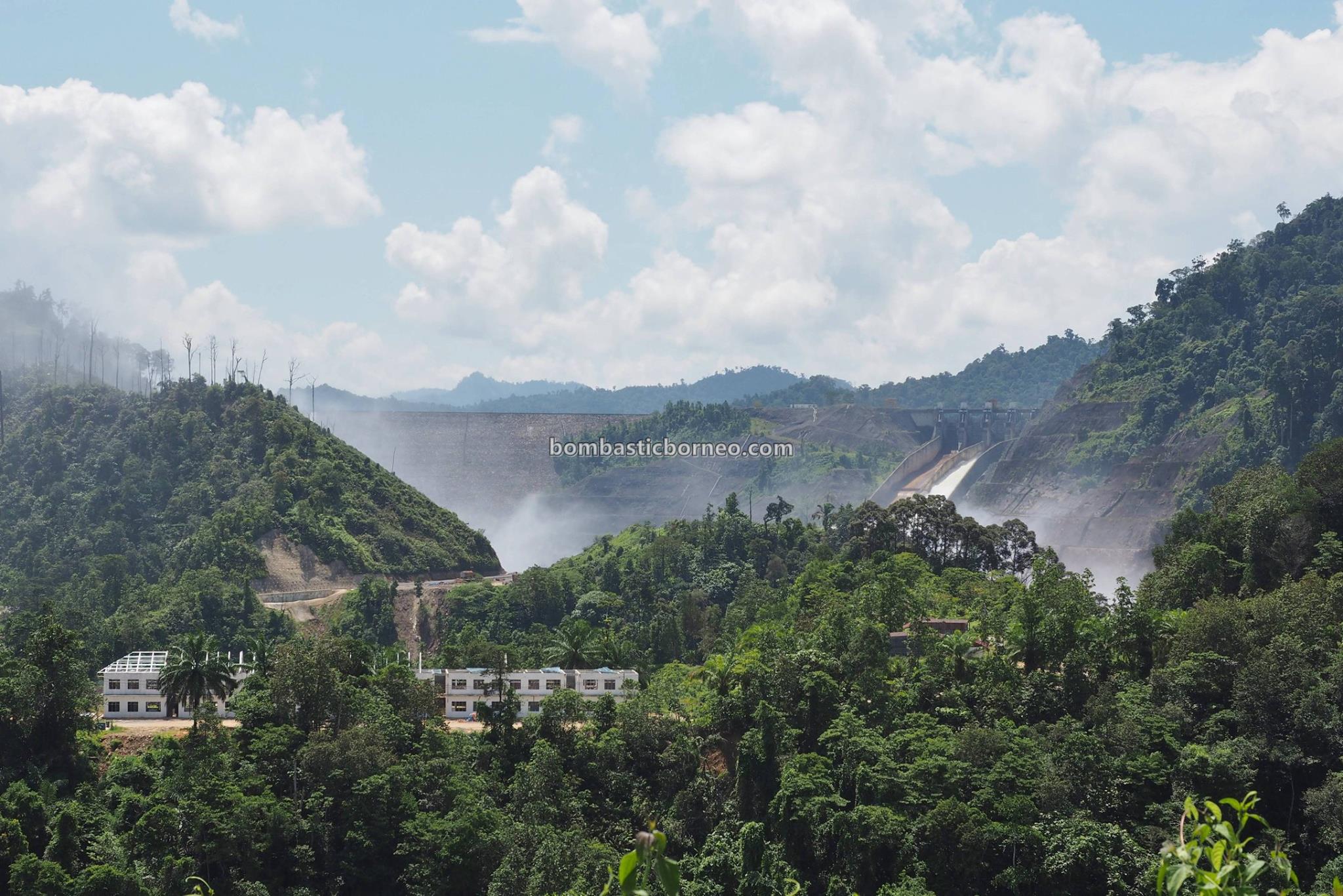 Sarawak, Bakun Hydroelectric Power Dam, Embankment Dam, empangan, backpackers, destination, Belaga, Kapit, Malaysia, Tourism, tourist attraction, travel guide, Trans Borneo, 马来西亚旅游景点