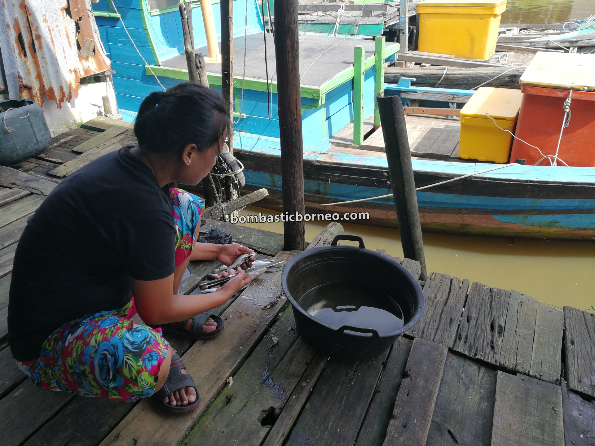 Malay Fishing Village, authentic, traditional, Indonesia, Kalimantan Barat, Seafood, Tourism, tourist attraction, Trans Border, Borneo, 探索婆罗洲游踪, 印尼西加里曼丹, 山口洋马来渔村