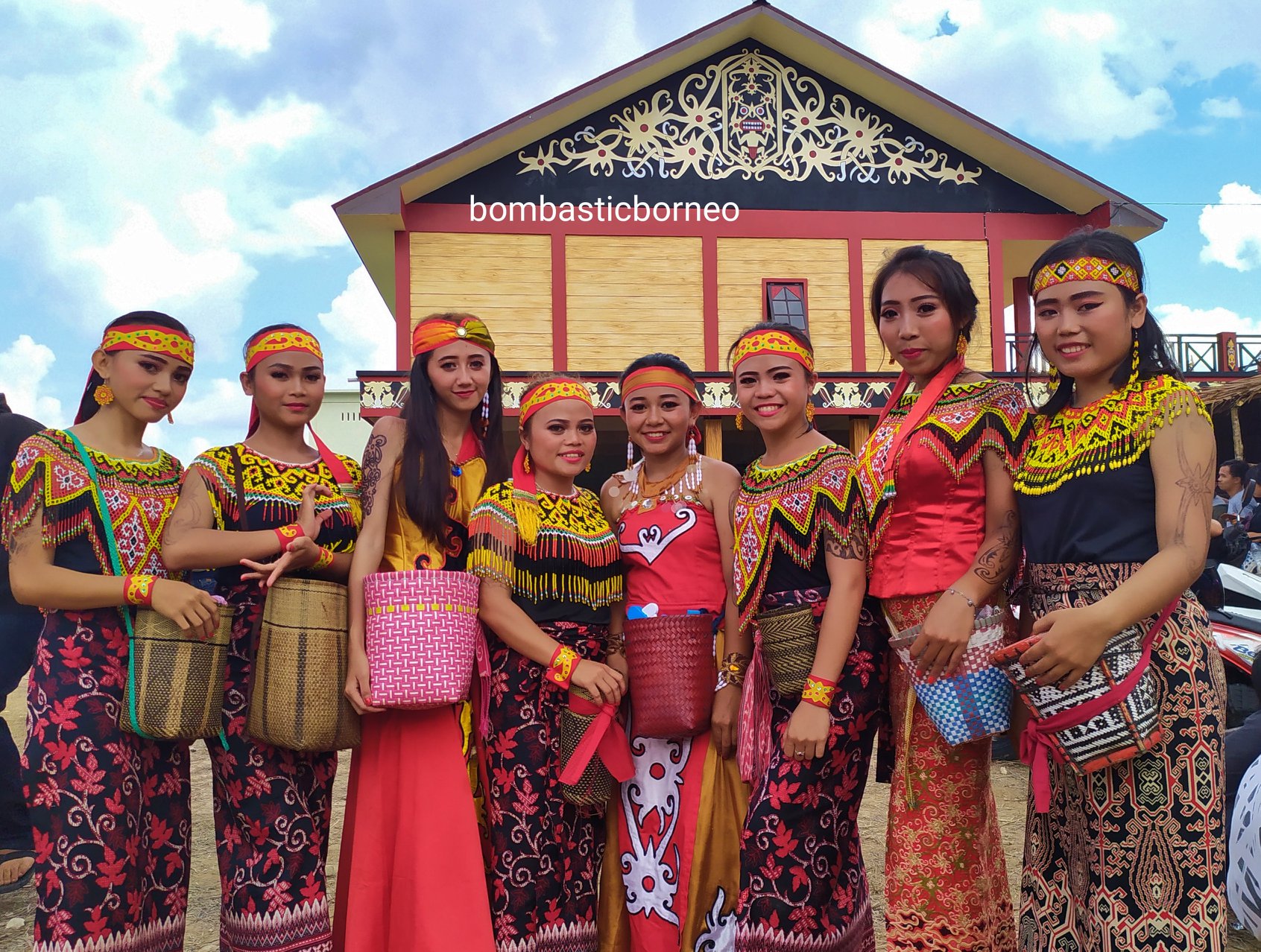 Festival Budaya Dayak, authentic, indigenous, culture, event, Ethnic, tribe, Indonesia, West Kalimantan, Ramin Bantang, rumah adat, destination, tourist attraction, travel guide, Borneo,