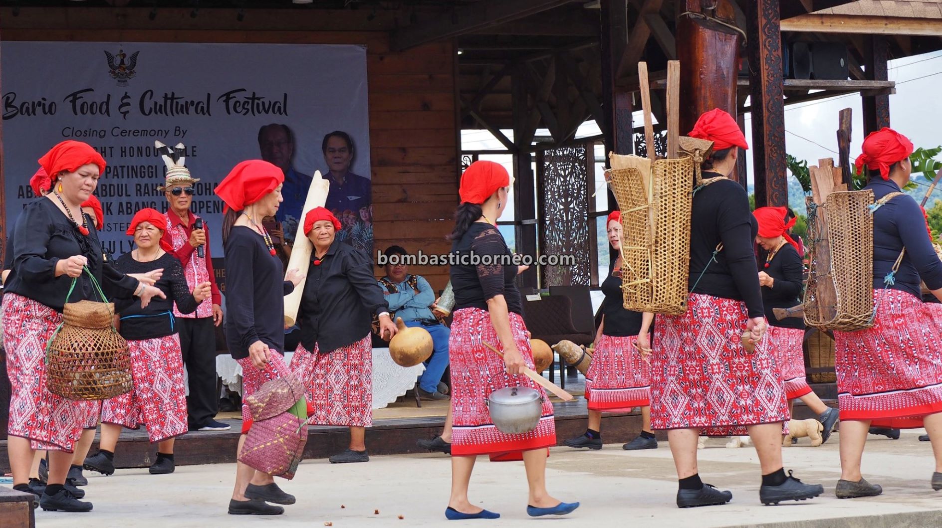 Pesta Nukenen, Bario Food Culture Festival, traditional dance, authentic, indigenous, destination, native, ethnic, tribe, Kelabit Highlands, Malaysia, Sarawak, Tourist attraction, travel guide, Borneo,