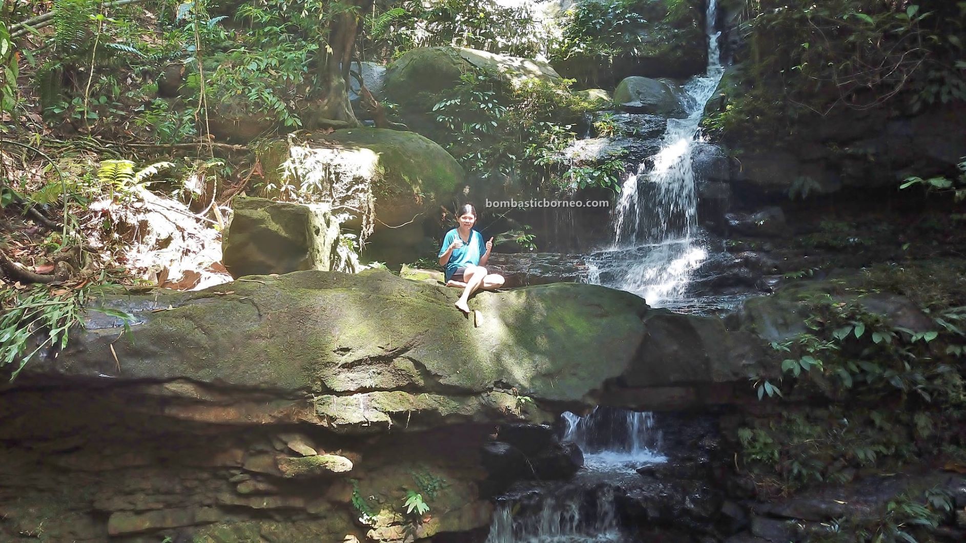 Satow waterfall, Kampung Bobak, adventure, nature, outdoor, hiking, picnic, destination, Malaysia, Tourism, tourist attraction, travel local, 探索婆罗洲游踪, 马来西亚砂拉越大自然. 古晋瀑布旅游景点