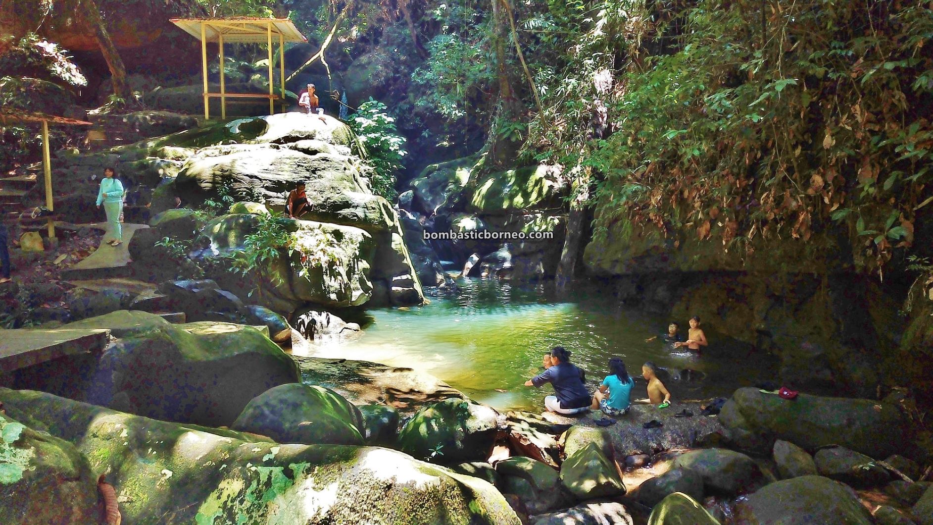 Air Terjun, Satow waterfall, Bobak village, nature, outdoor, destination, picnic, Singai, Kuching, Sarawak, Bau, tarikan pelancong, Tourist attraction, travel local, Borneo